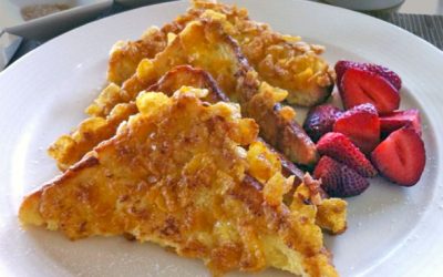 How to Make Corn Flake French Toast